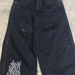 Jnco Jeans Stone Washed Black