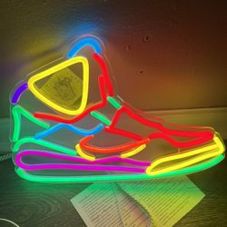 Sneaker Style LED Neon Sign 