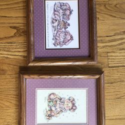 Betty Sills Bunny/Bears Framed Prints Lot