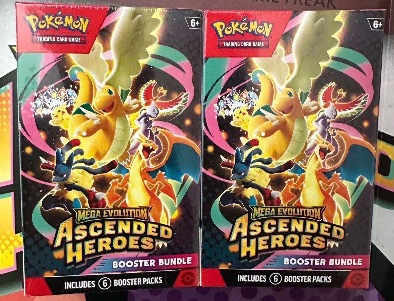 Pokemon ascended heroes booster bundle