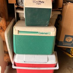3 Igloo Coolers