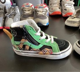 Vans SK8-Hi Toddler Sneaker Snake Print size 7.5