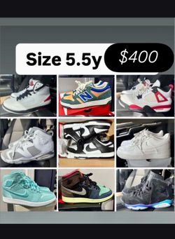 Jordan’s Nikes new balance all size 5.5y