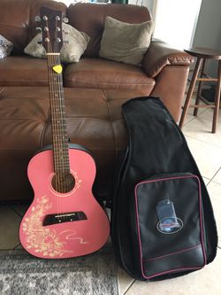 First Act 3/4 size guitar and padded bag