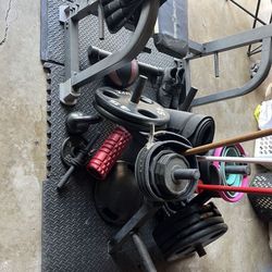 Garage Gym Set Up 