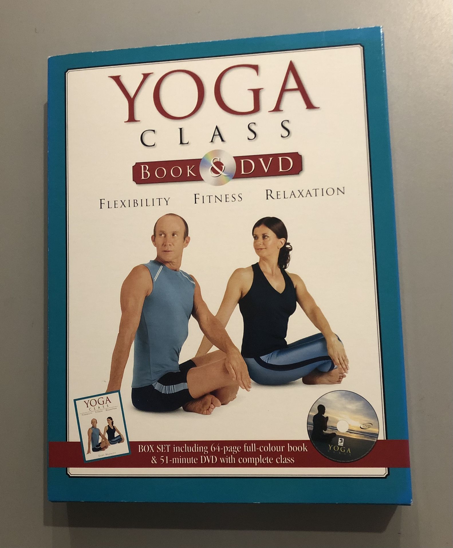 Yoga Class Book & DVD by Gary Bromley