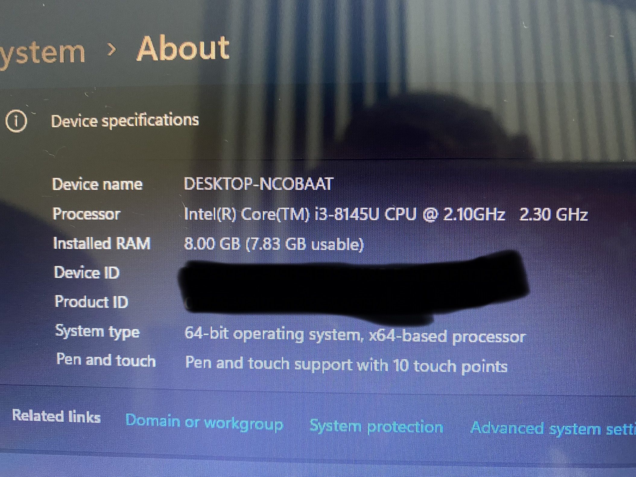 Hp Laptop Touch Screan Pavilion 360