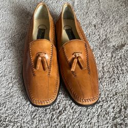 New Stacy Adams Comfort Plus Oxford Leather Loafers Men’s Size 11 M