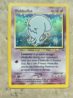 Wobbuffet Neo Holo