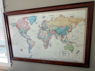Frontgate magnetic world map