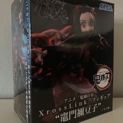 Sega Kimetsu no Yaiba Demon Slayer Nezuko Kamado Xross Link Anime Figure Statue NEW