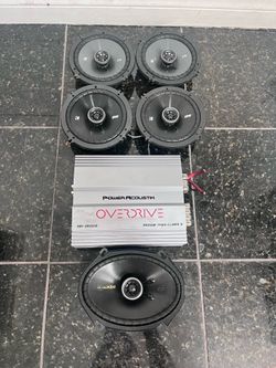 Kicker spkers n amp and 1 extra kicker speaker everything works all for $70
