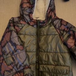Boys Winter Coat By Cat & Jack 5T