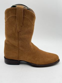 Seminew TECOVAS THE SHANE Boots SZ 9 Honey Suede