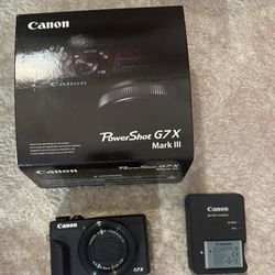 Canon Powershot G7X Mark III
