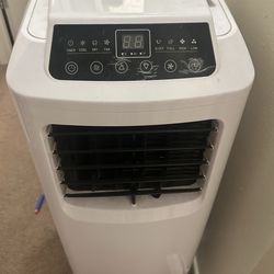 Portable ac unit with remote