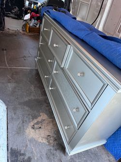 Silver dresser