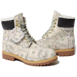 Supreme mm6 timberlands money size 10.5