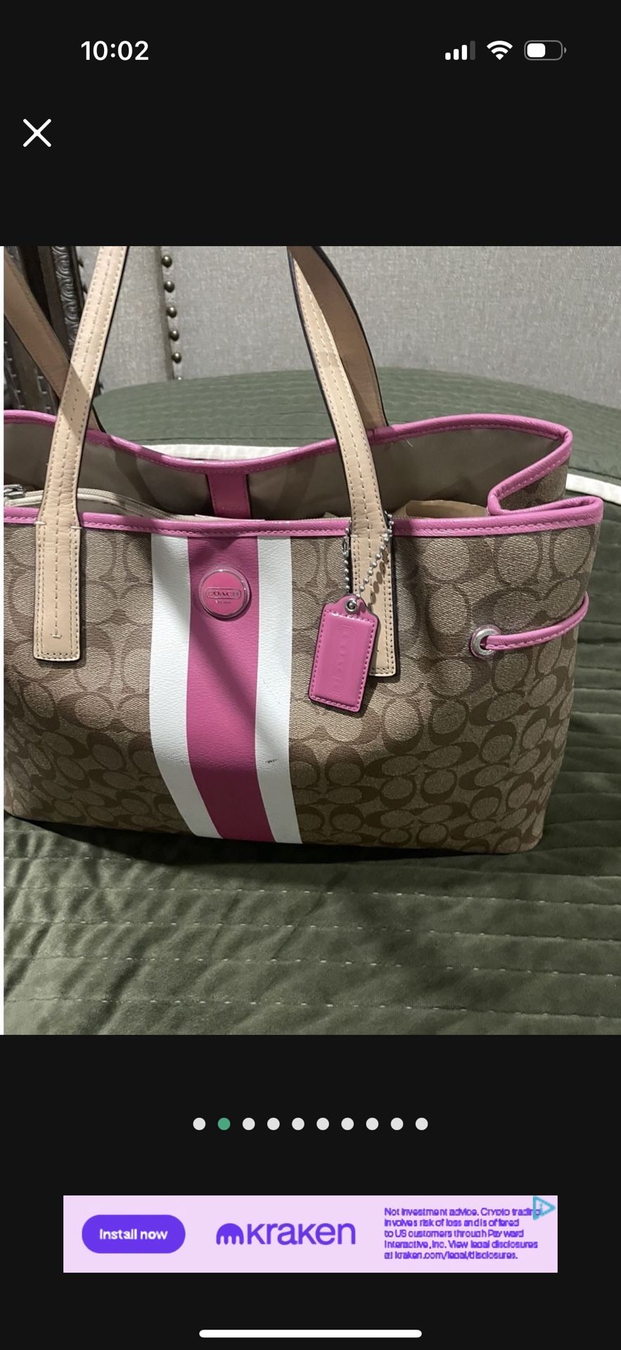 Coach Carryall Tote Bag