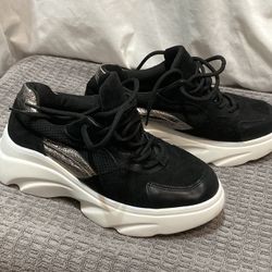 Clean Used GLISTER WOMEN’S SNEAKERS, Size: 38/US 7.5