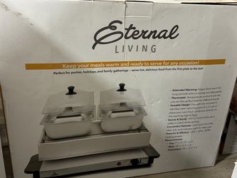 Eternal Living Electric Buffet Warmer & Warming Tray