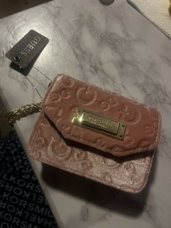 Guess Wallet On A string Pink 