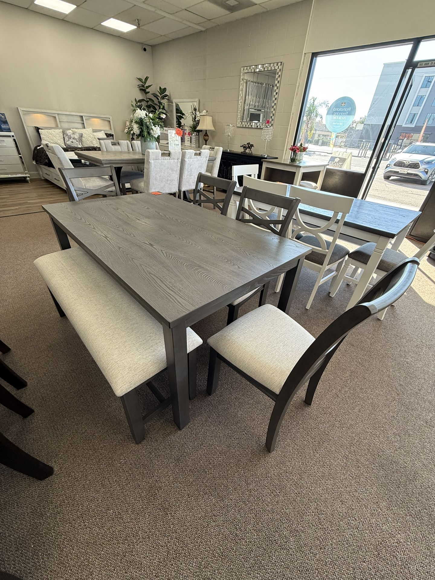 6 Pc Dining Table 