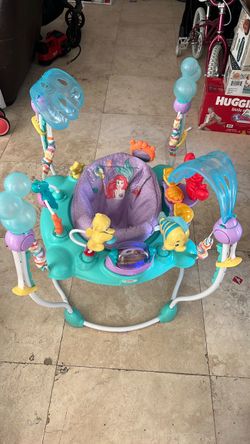 Baby jumper little mermaid theme