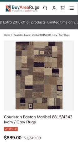 Easton Rug Maribel Ivory & Grey 9.2