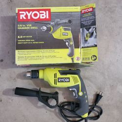 NEW RYOBI 5/8" VSR Hammer Drill
