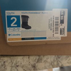 Snow Boots- Columbia- Youth Size 2