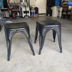 Stools Black Metal New Chairs Furniture