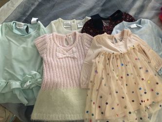 Baby girl clothes ( size 6m, 6-12,6-9,9,12)