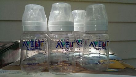 7 Avent bottles