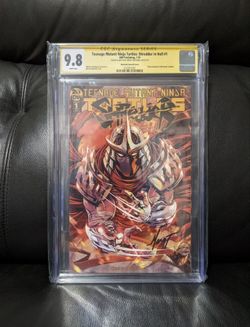CGC 9.8 Teenage Mutant Ninja Turtles Shredder In Hell 1