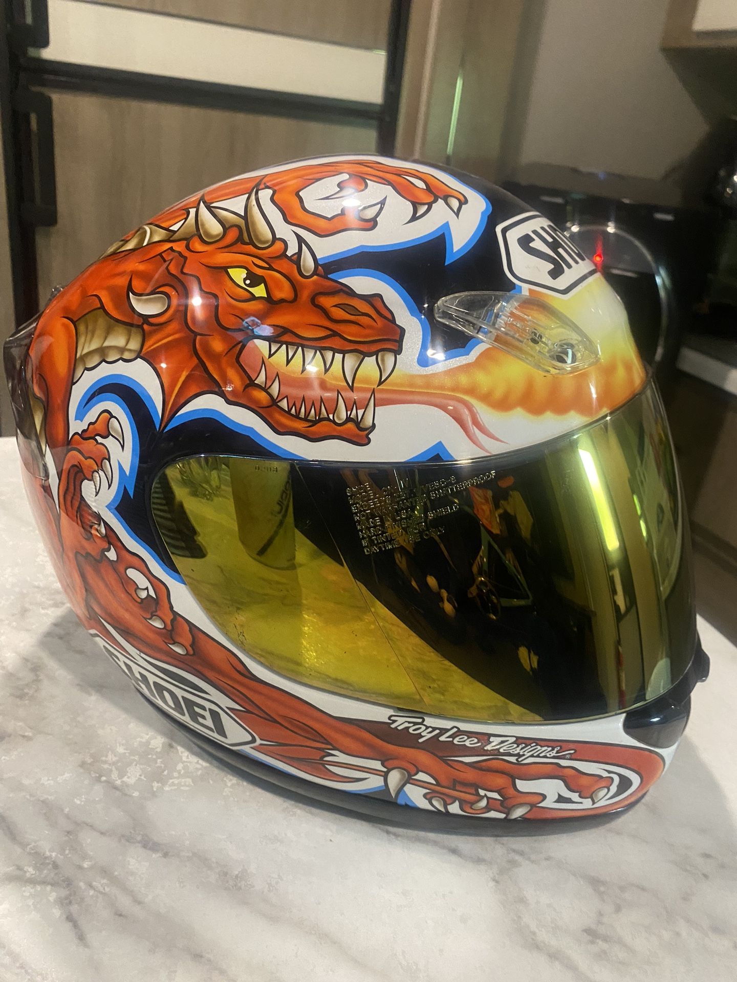 Shoei Motorcycle Helmet Size S Bike Helmet Casco Protección Yamaha R1 Honda Ktm Aprillia Ducati