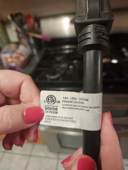 4 Adaptor Cord Set  15 Amps