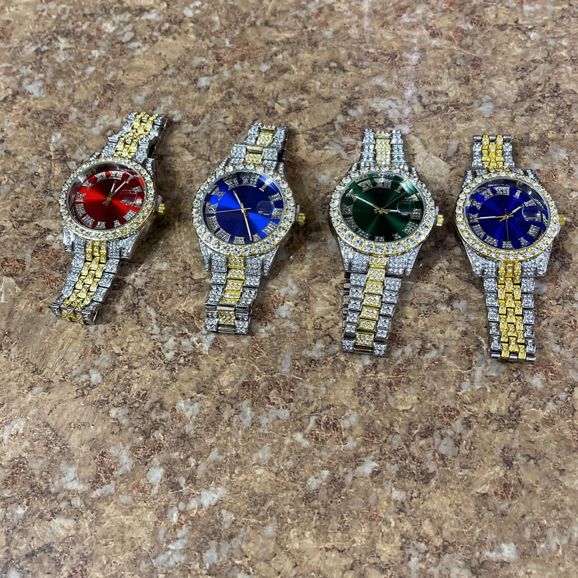 Watches. Green One Is Sold