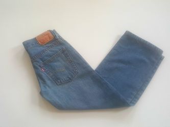 Levi's 550 boys denim jeans size 8 reg 24x22