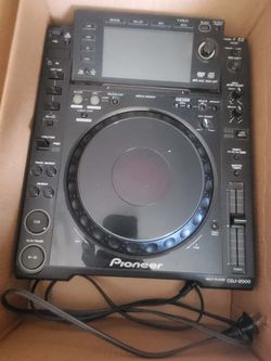 Cdj-2000 work all okay  1800