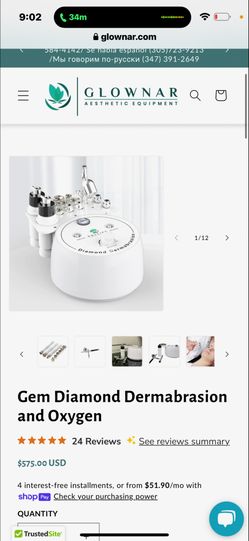 Dermabrasion and Oxygen Machine