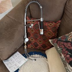 Two Faucets In One With Spray And Instructions