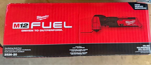 Brand new Milwaukee M12 FUEL 12V Lithium-Ion Cordless Oscillating Multi-Tool  (Tool only)
