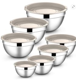 5- Piece Stainless Steel Mixing Bowl Set