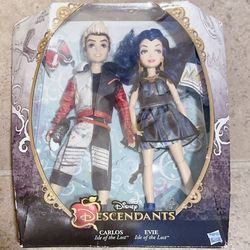 Descendants Carlos and Evie dolls