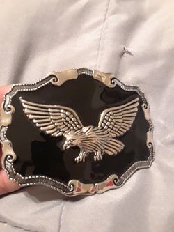 Eagle belt buckle