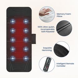Full Body Massage Mat With Heating Pads - NEW