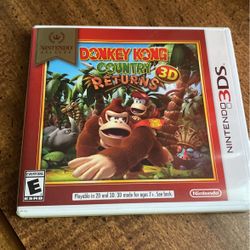 3Ds-Donket kong Country Returns 3D