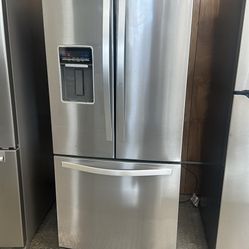 Whirlpool 30” Stainless Steel 3-door Refrigerator 