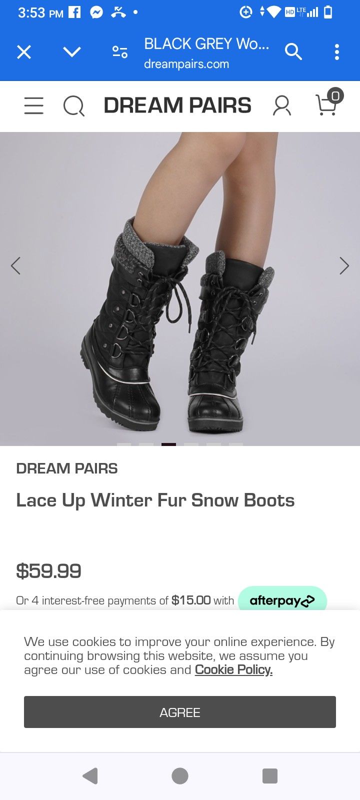 Dream Parish Lace Up Boots